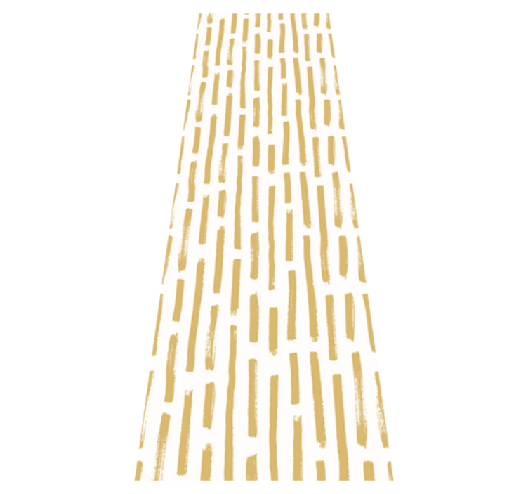 Alfombra vinílica baño trazos modernos marrón claro - TenVinilo