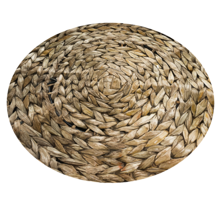 Alfombras vinílica vintage imitación cuerdas - TenVinilo