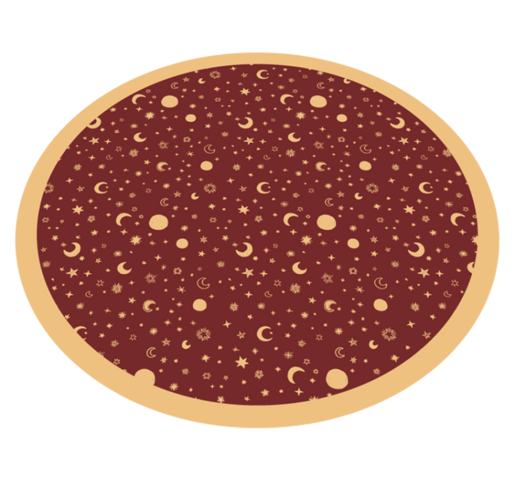 Alfombra vinílica bebé zona de juegos celestial - TenVinilo