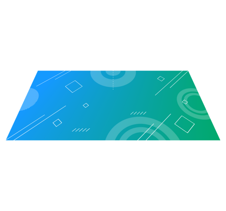 Alfombra de vinilo geométrica gradiente geométrico abstracto - TenVinilo