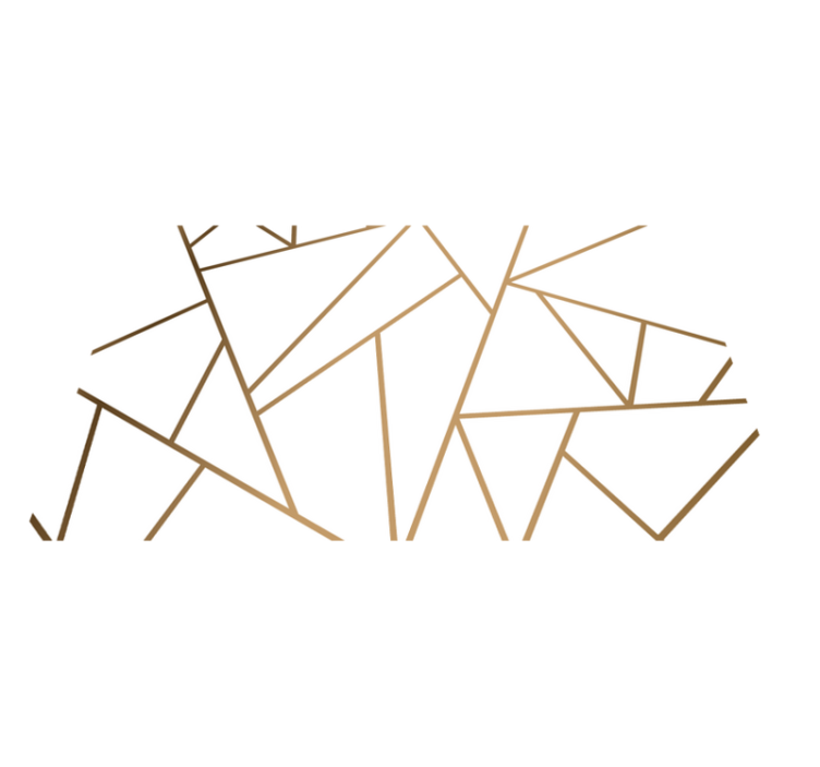 Alfombra vinilo cocina formas geométricas de mármol - TenVinilo