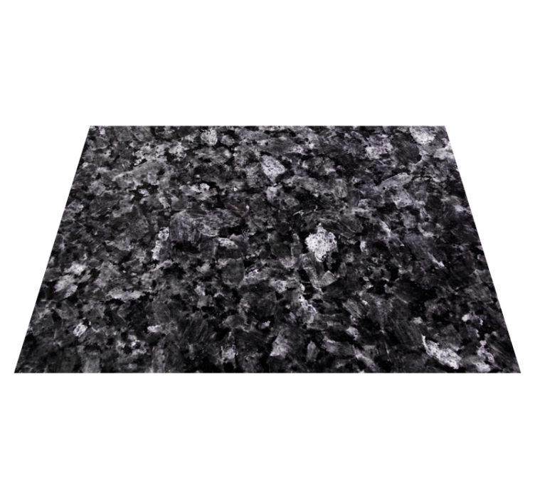 Alfombra vinílica efecto mármol estilo carbón oscuro - TenVinilo