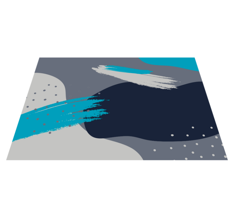 Alfombras vinílicas modernas patrón salpicado abstracto - TenVinilo