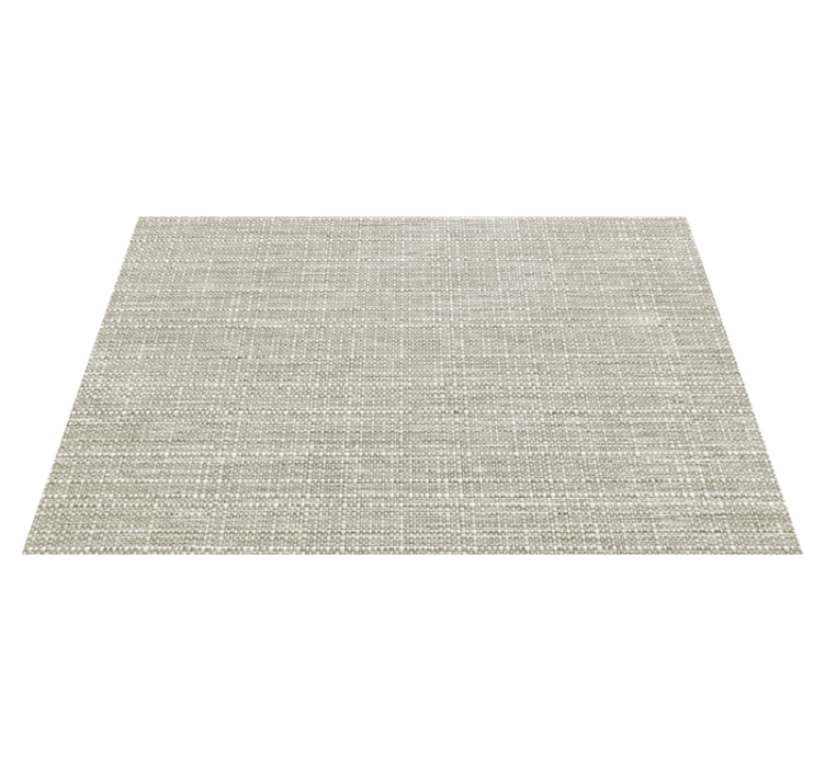 Alfombra vinilo salón textura de lino marrón claro - TenVinilo