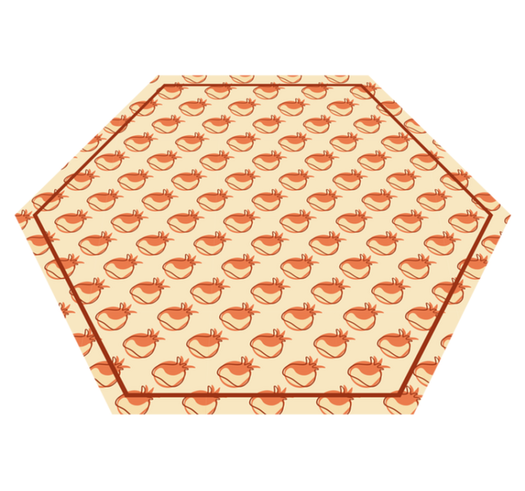 Alfombra vinílica cocina encantadores patrones de aves - TenVinilo