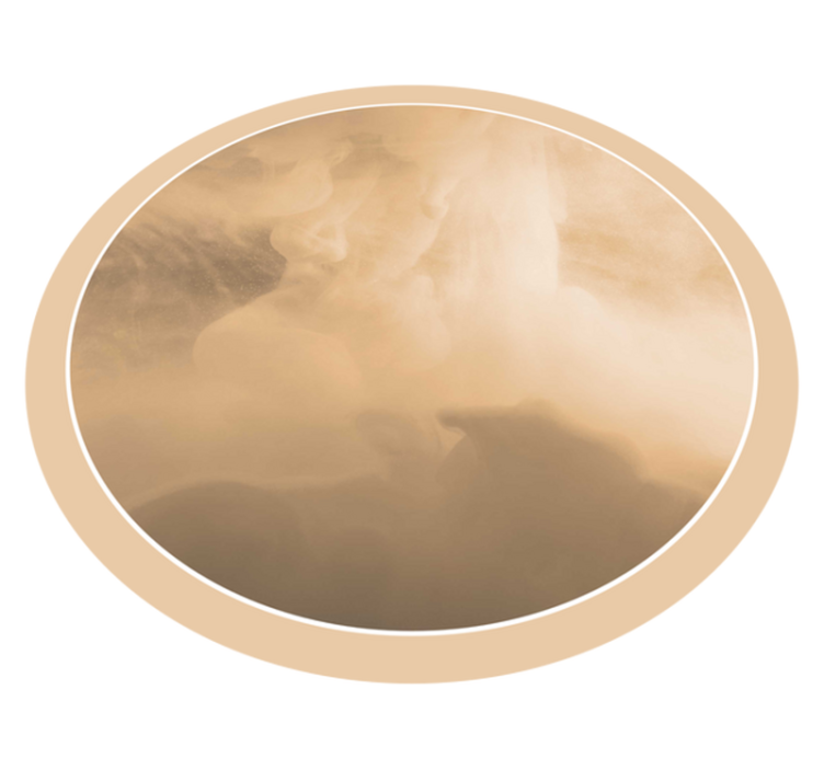 Alfombra vinílica baño ondas suaves de color crema - TenVinilo