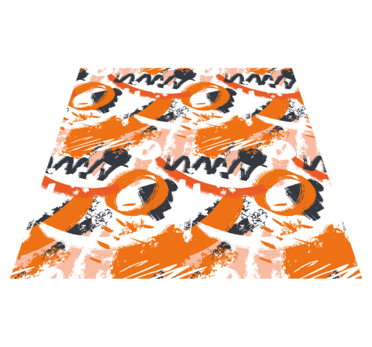 Alfombras vinílicas modernas las formas abstractas estallan - TenVinilo