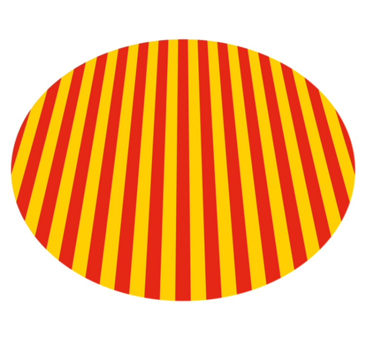 Alfombra vinílica rayas exhibición vibrante - TenVinilo