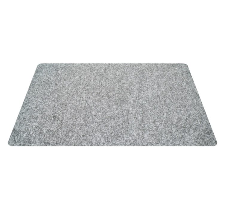 Alfombra de vinilo oficina textura gris - TenVinilo