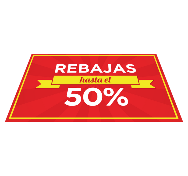 Alfombra de vinilo roja venta de descuento personalizado - TenVinilo