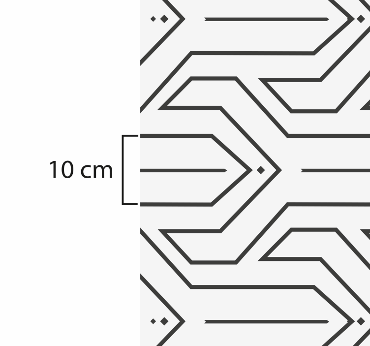 Alfombra de vinilo geométrica patrón geométricoPatrón geométrico - TenVinilo