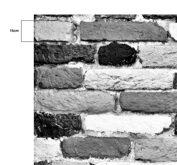 Alfombra vinílica textura piedra adoquines realistas - TenVinilo