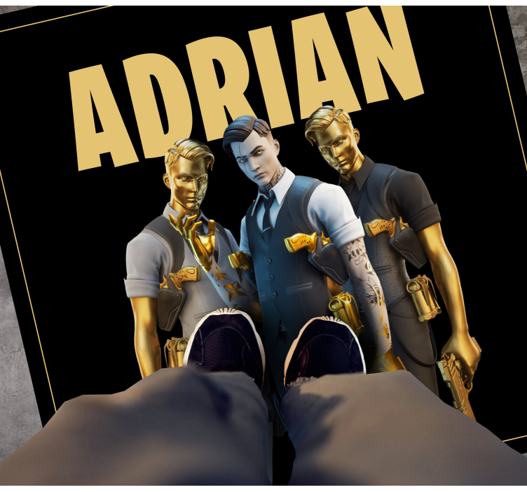 Alfombras vinílicas juveniles personajes personalizados - TenVinilo