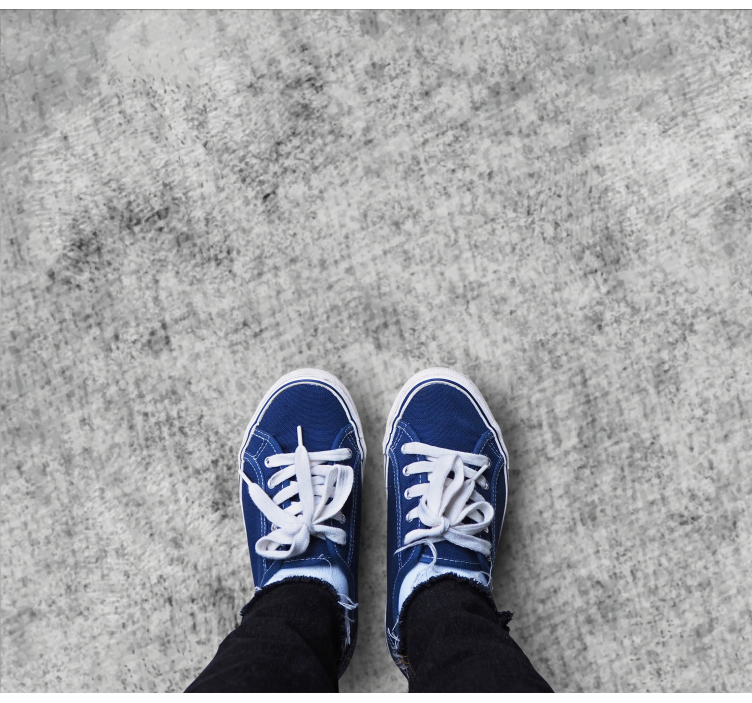 Alfombra vinílica salón textura de mármol gris - TenVinilo
