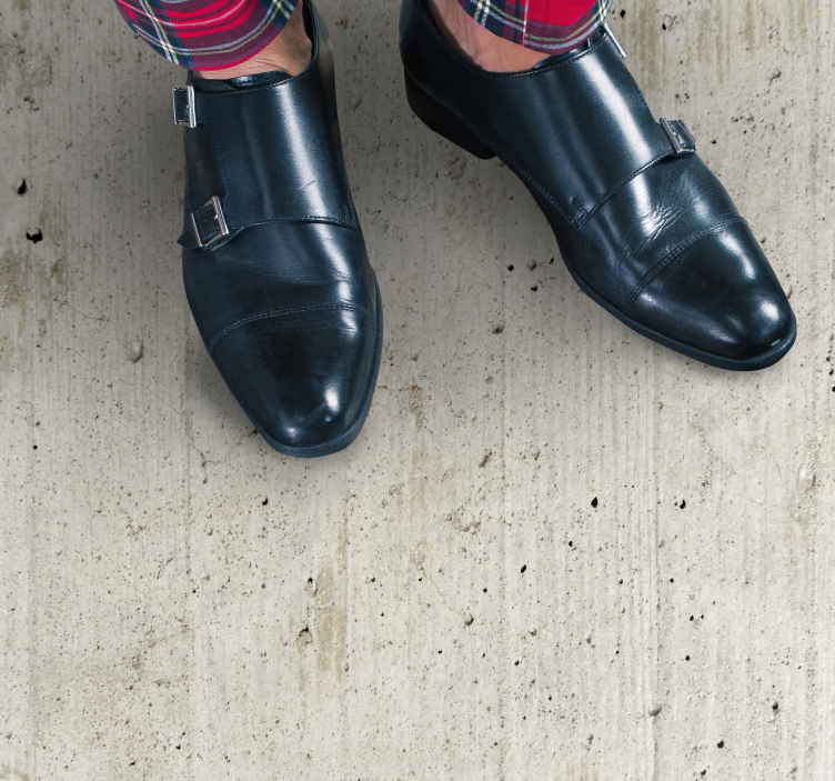 Alfombra vinílica textura piedra relieve de hormigón - TenVinilo