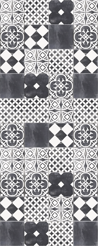 Alfombra vinílica cocina cemento ardesia - TenVinilo