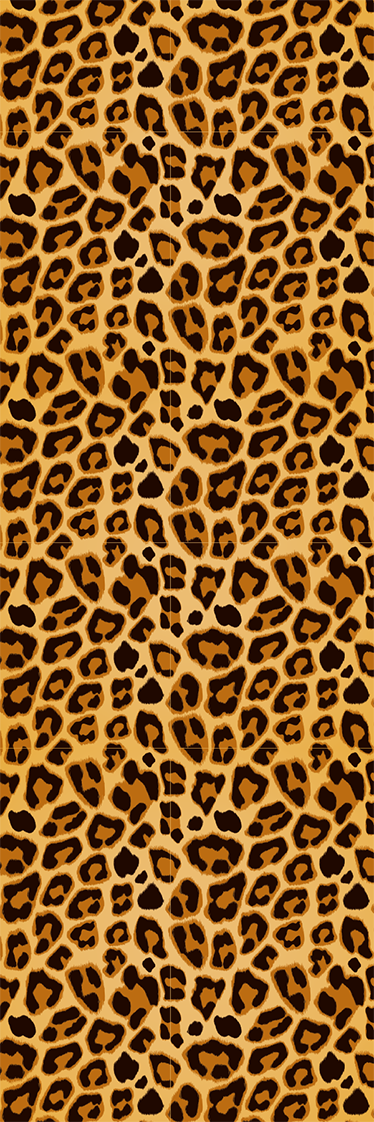 Alfombra vinílica animales estampado simple leopardo - TenVinilo