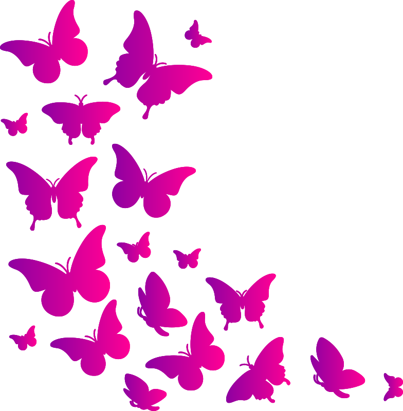 Alfombra vinílica animales mariposa en ventana - TenVinilo
