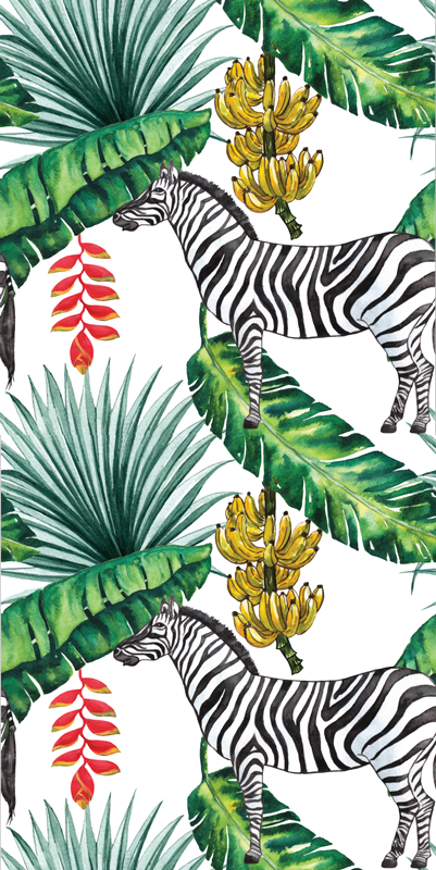 Alfombra vinílica animales patrón natural - TenVinilo