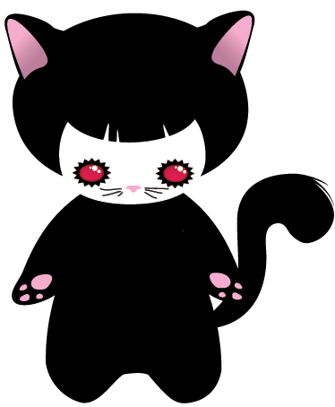 Alfombra vinílica animales gato bebé monstruo - TenVinilo