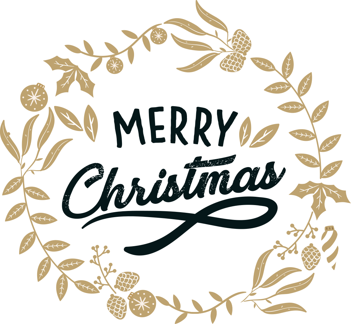 Alfombra vinílica navidad bordado floral navideño - TenVinilo