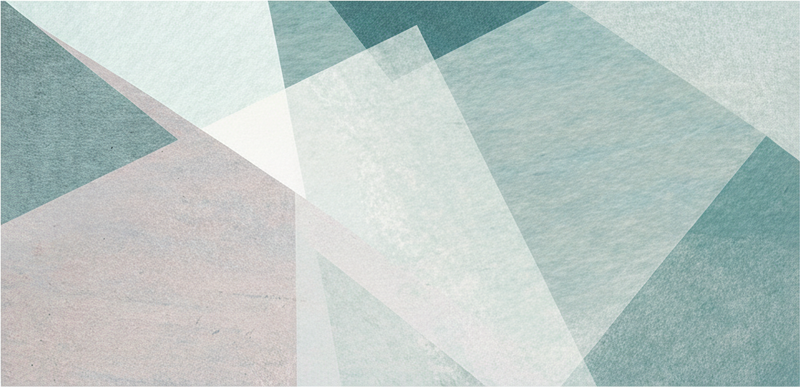 Alfombra de vinilo geométrica en verde pastel - TenVinilo