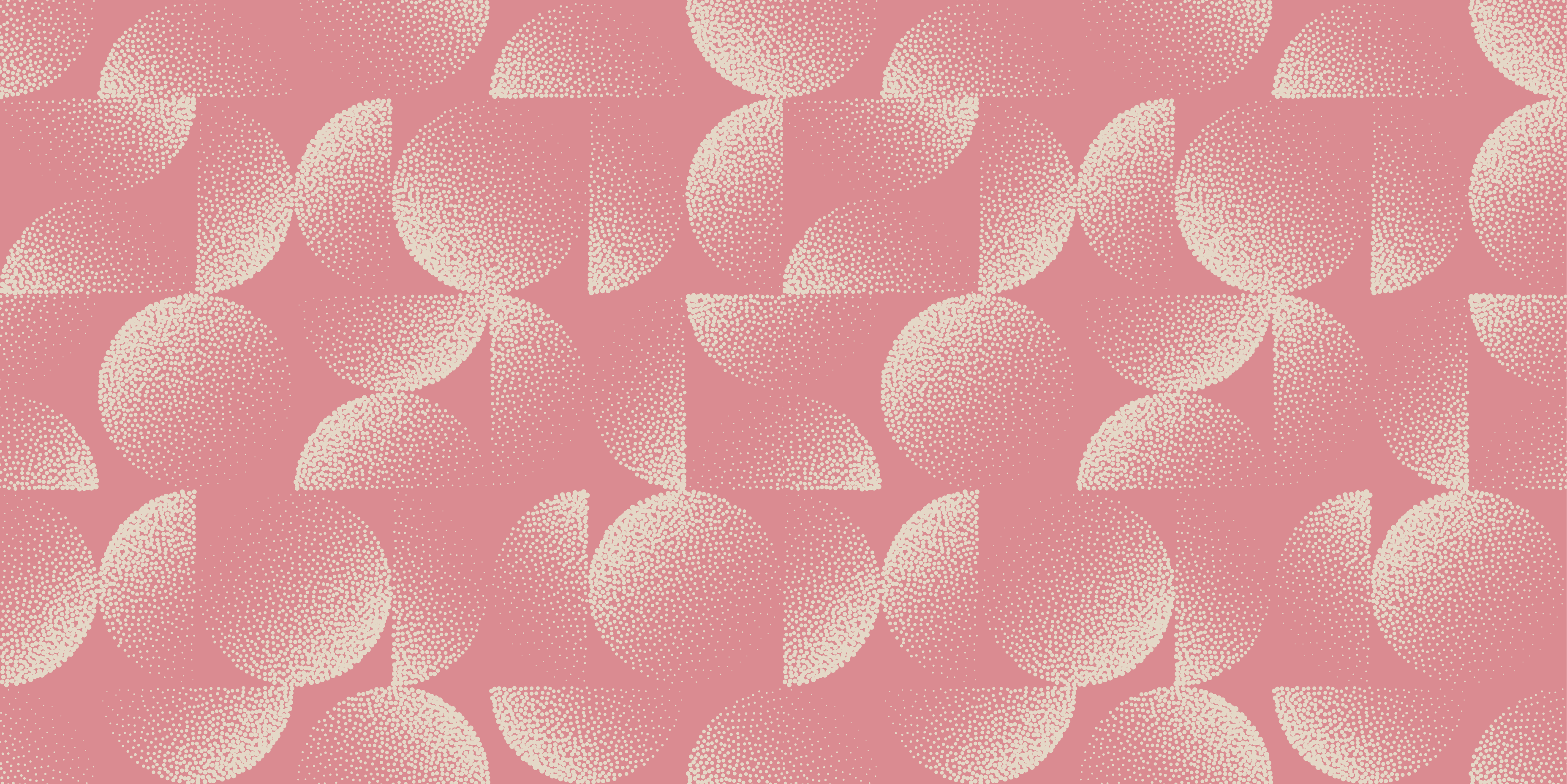 Alfombra vinílica comedor pastel semicírculos - TenVinilo