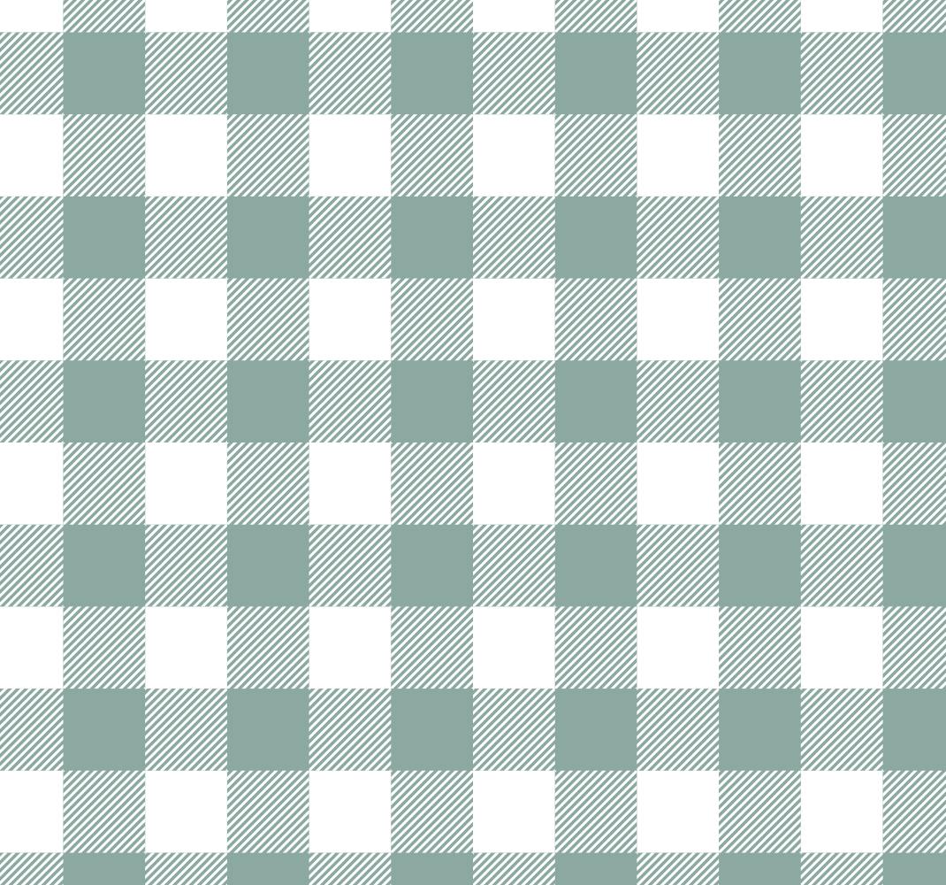 Alfombra vinílica cocina tartán verde - TenVinilo