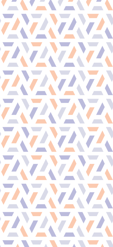 Alfombra vinílica cocina líneas geométricas nórdicas - TenVinilo