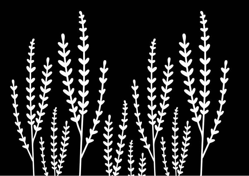 Alfombra vinílica baño pinchos blanco y negro - TenVinilo