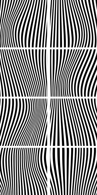 Alfombra vinílica baño cuadrados con olas - TenVinilo