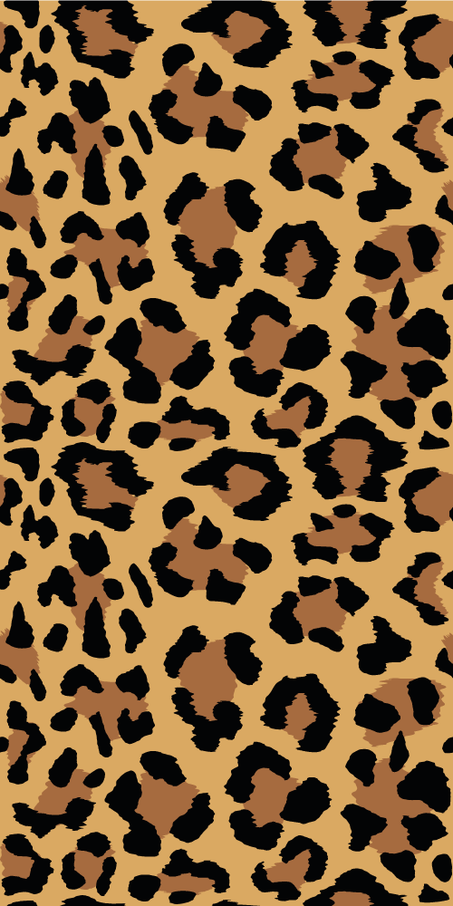 Alfombra vinílica animal print estampado pantera - TenVinilo