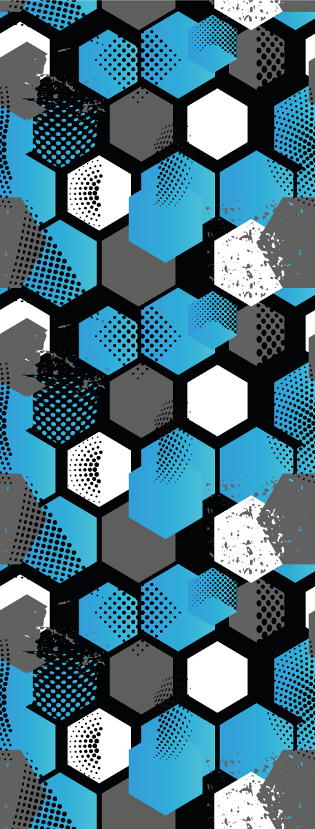 Alfombra vinílica dormitorio fondo de fútbol degradado - TenVinilo