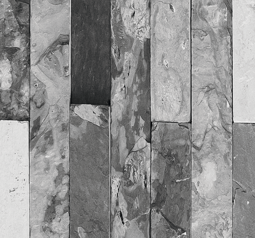 Alfombra vinílica dormitorio ladrillos gris oscuro - TenVinilo