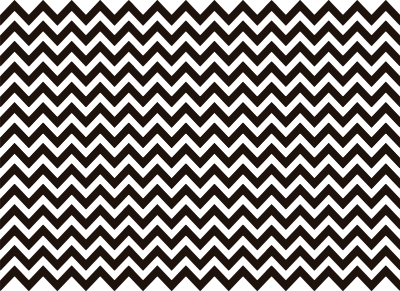 Alfombra de vinilo geométrica rayas zigzag - TenVinilo