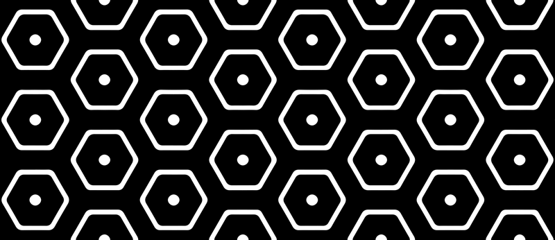 Alfombra de vinilo geométrica patrón minimalista - TenVinilo