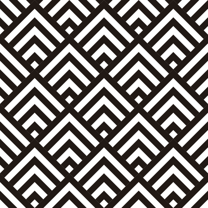 Alfombra de vinilo geométrica diamantes - TenVinilo