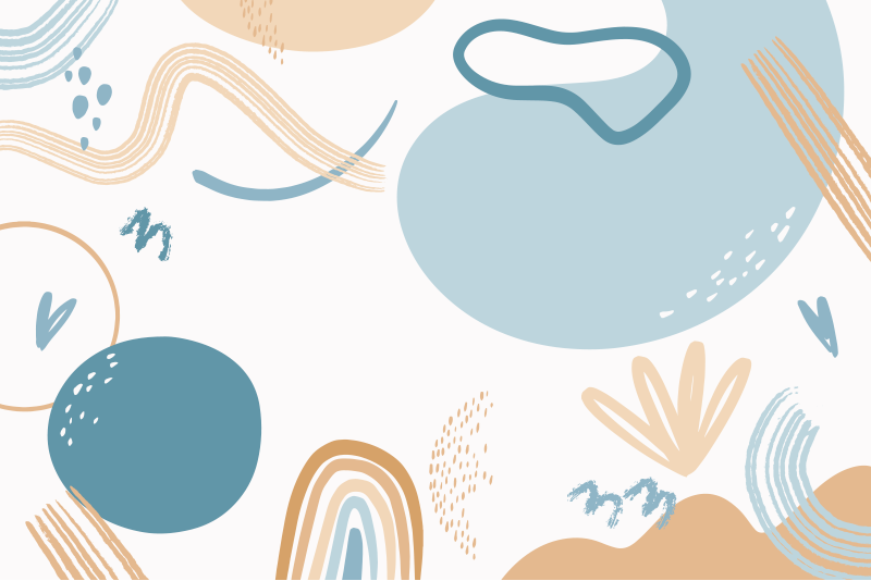 Alfombra de vinilo geométrica formas de color - TenVinilo