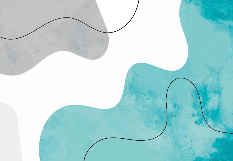 Alfombra de vinilo geométrica formas acuareladas - TenVinilo