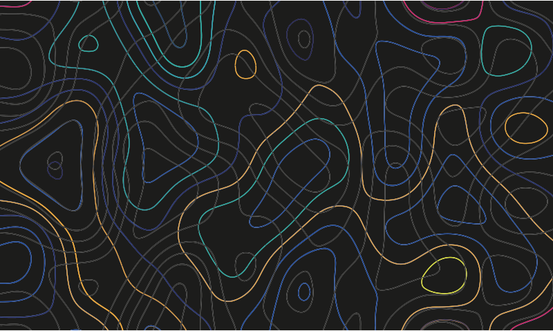 Alfombra de vinilo geométrica formas multicolor - TenVinilo