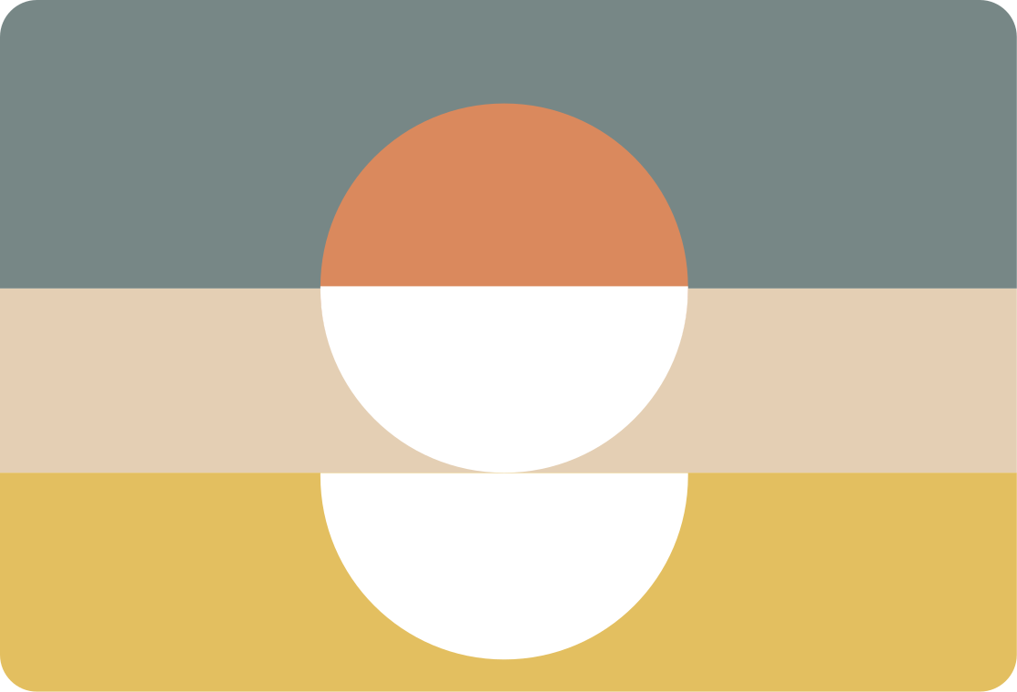 Alfombra de vinilo geométrica arte abstracto de banderas - TenVinilo