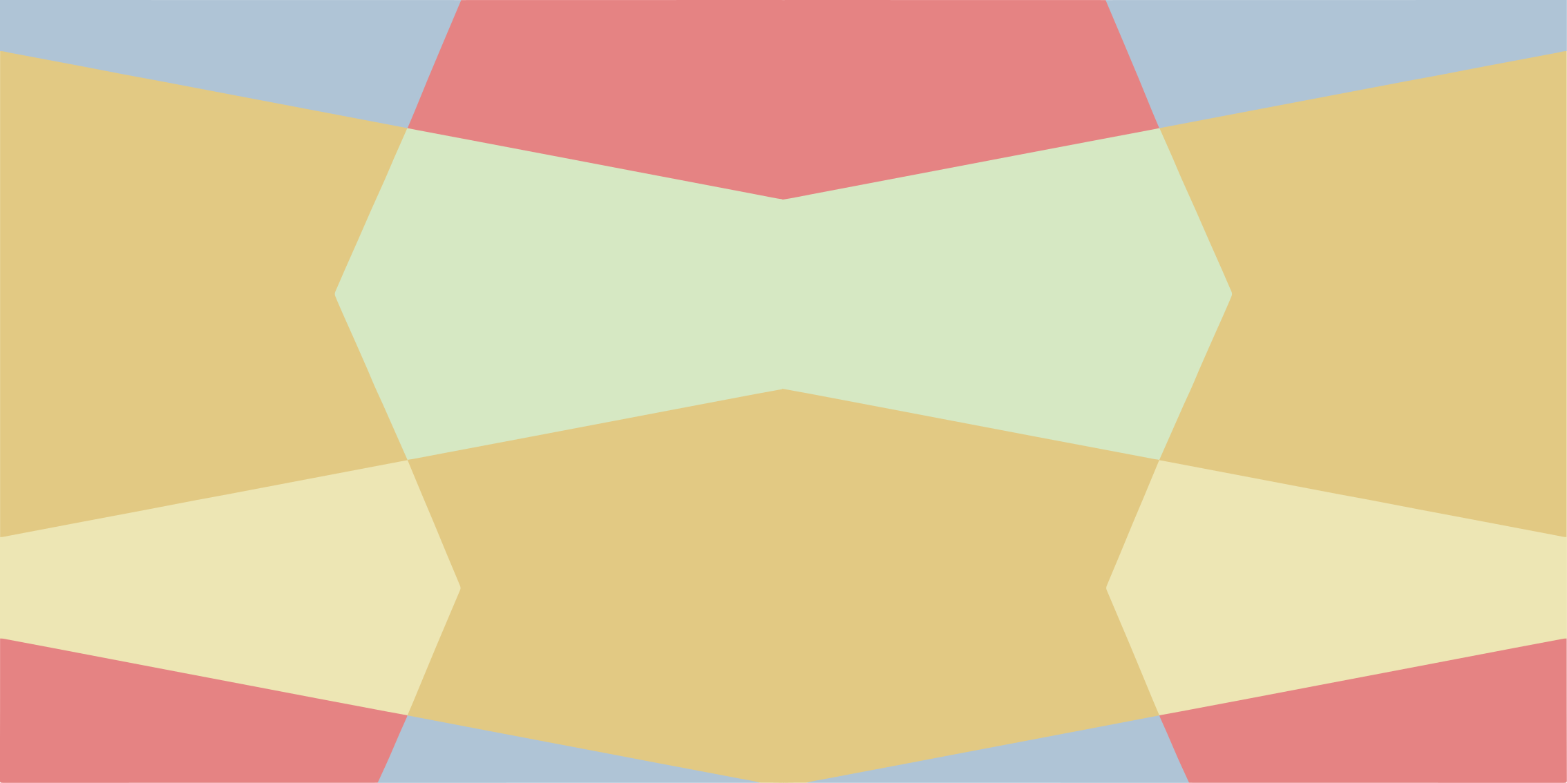 Alfombra de vinilo geométrica bloques de color pastel - TenVinilo