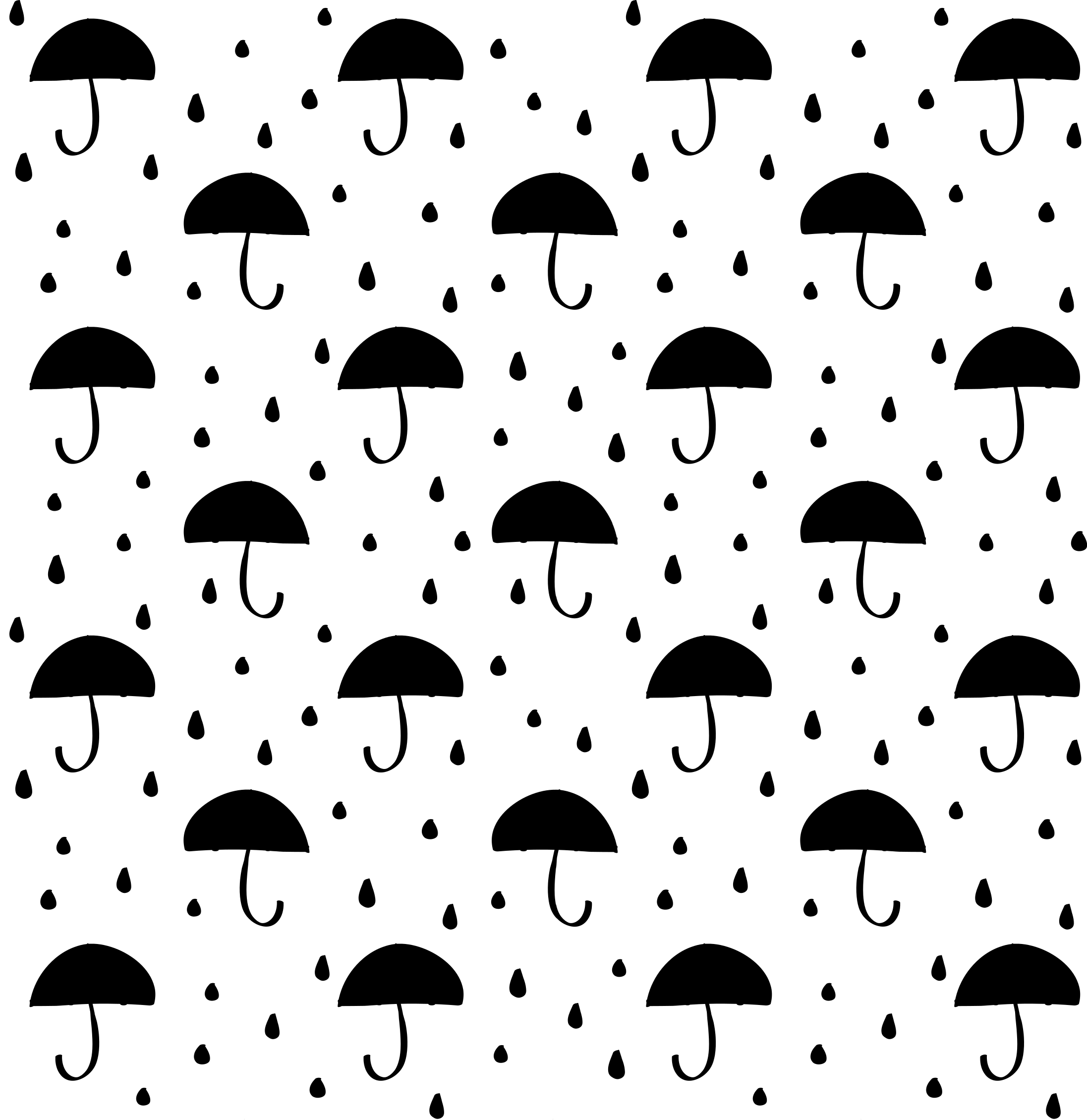 Alfombra de vinilo geométrica confeti de gotas de lluvia - TenVinilo