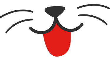 Alfombra de vinilo infantil pegatina gato boca y nariz - TenVinilo