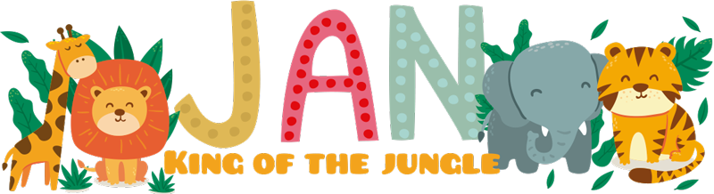 Alfombra de vinilo infantil rey de la selva - TenVinilo