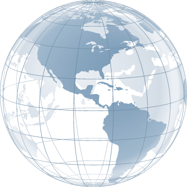 Alfombra vinílica dormitorio mapa de américa azul - TenVinilo