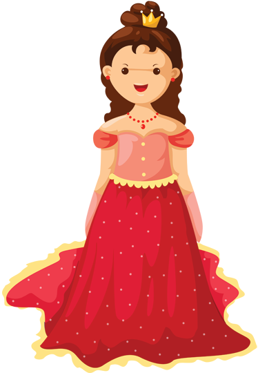 Alfombra de vinilo infantil ilustración de reina - TenVinilo