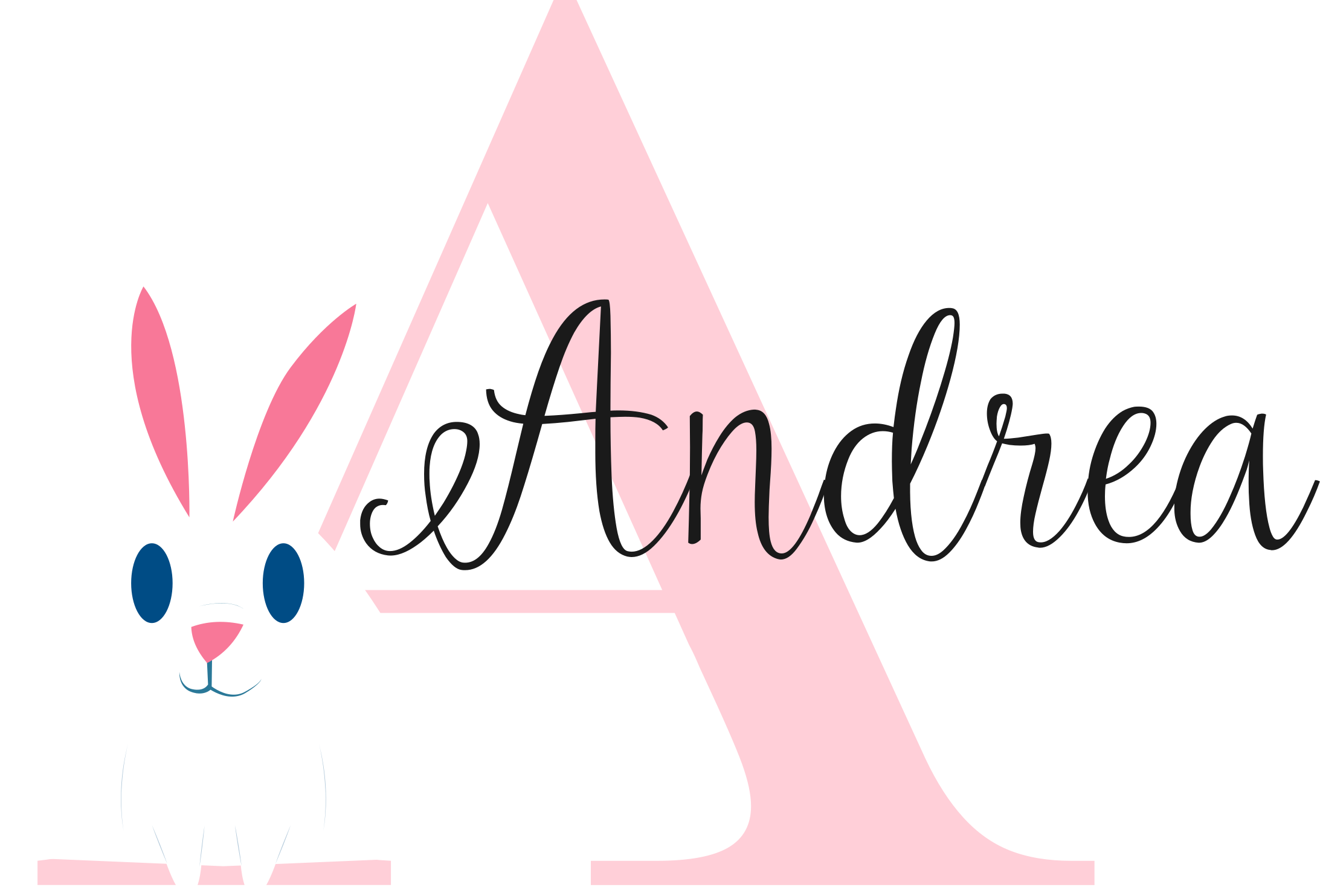 Alfombra de vinilo infantil con letra grande y feliz - TenVinilo