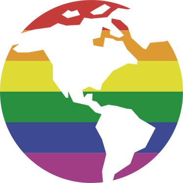 Alfombra de vinilo mapamundi adhesivo mundo gay - TenVinilo