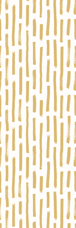 Alfombra vinílica baño trazos modernos marrón claro - TenVinilo